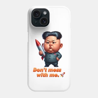 A Mischievous Boy from North Korea Phone Case