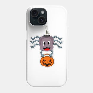 Spider Halloween Bodybuilder Dumbbell Phone Case