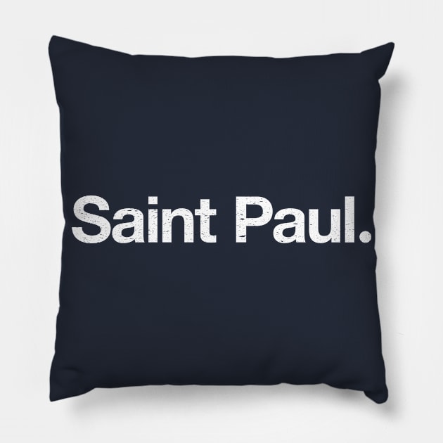 Saint Paul. Pillow by TheAllGoodCompany