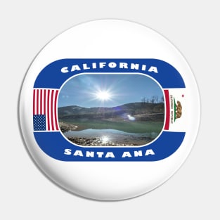 California, Santa Ana City, USA Pin