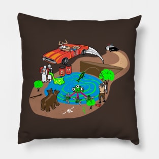 Dukes Of Bio-Hazard Pillow