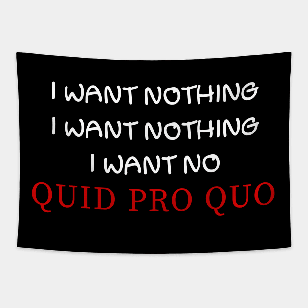 quid pro quo Tapestry by nedjm