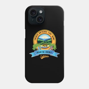 Surf City Santa Cruz Logo There is no Place Like Home Phone Case