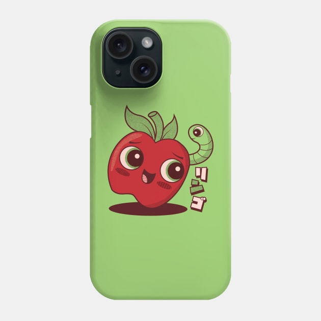 Apple Katakana Phone Case by Kappacino Creations