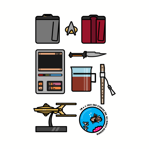 Captain Picard Starter Pack by L. Marco Miranda