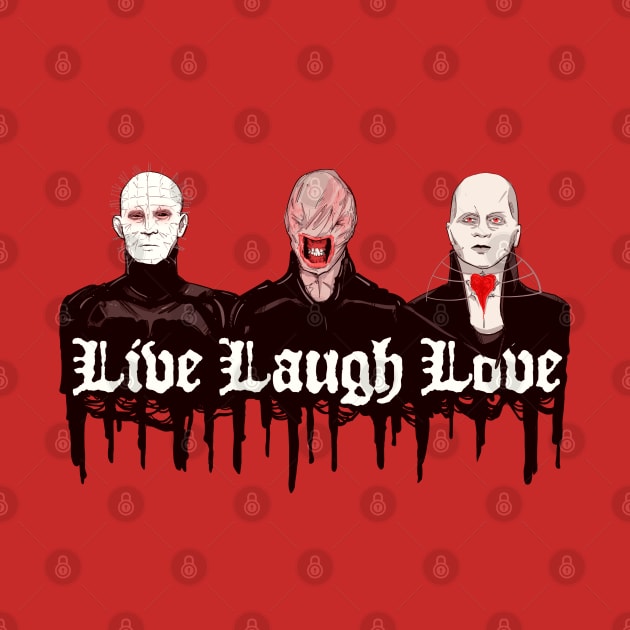 Live Laugh Suffer by LVBart