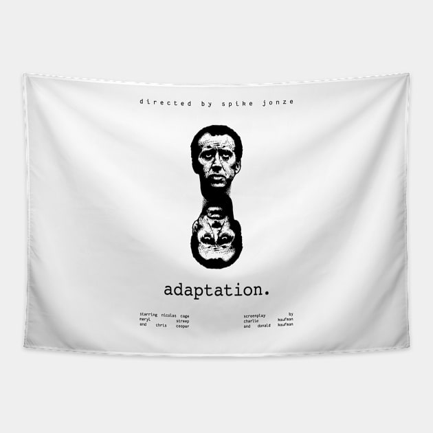 Adaptation (2002) - Film Poster Tapestry by patrickwhite