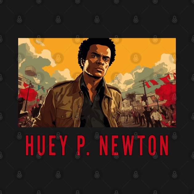 Huey Newton by UrbanLifeApparel