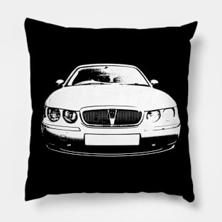 Rover 75 British classic car monoblock white Pillow