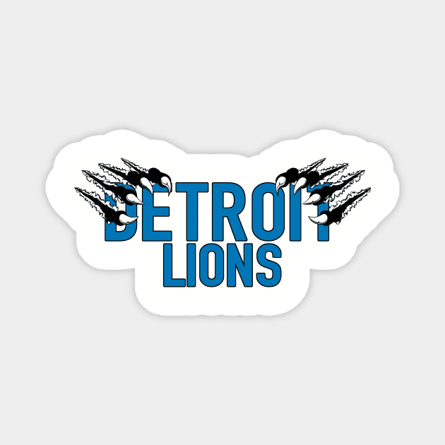 Detroit Lions Magnet by CovpaTees