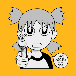 Yotsuba - Save Your Excuses For Hell T-Shirt