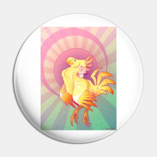 Chocobo Sunrise Pin