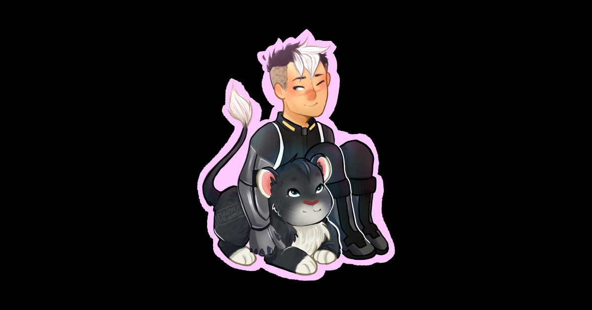 Shiro - Voltron - Sticker | TeePublic