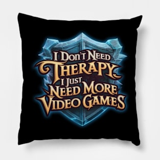 video game collectors Pillow