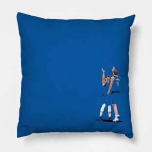 Mavericks Past and Present Pillow