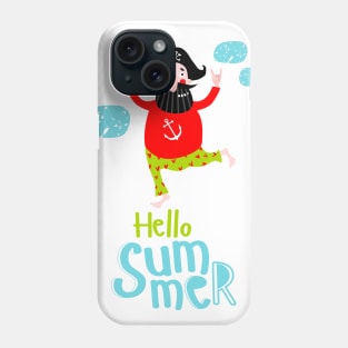 Funny pirate Phone Case