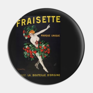 Vintage Advertising - La Fraisette Pin