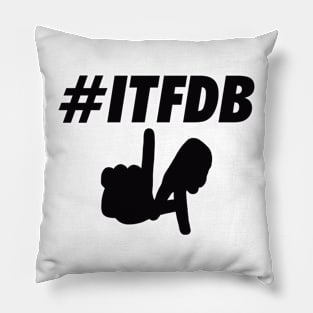 ITFDB LA Hands, Black Pillow