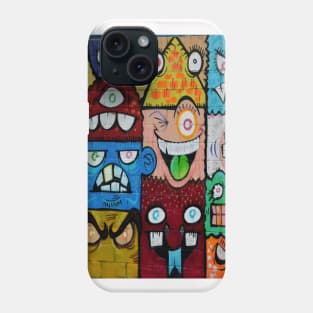 Graffiti Neck Gator Funny Faces Urban Art Phone Case