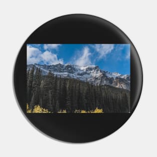 Ice Cap Mountain Landscape Banff/Jasper Pin