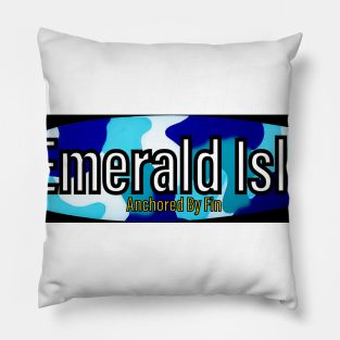 Emerald Isle Surfboard Pillow