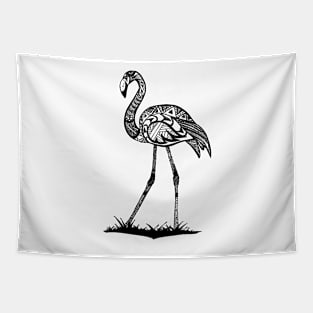 The flamingo sharpie art Tapestry