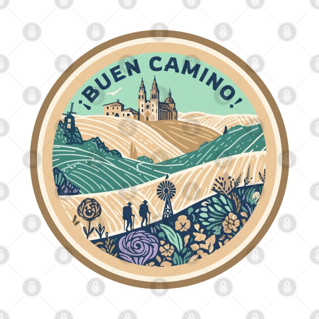 Buen Camino! El Camino de Santiago de Compostela - The Way of Saint James - Peregrino Pilgrim - Camino Frances Ingles Primitivo Shirt, Hoodie, Mug, Tote, Souvenir, etc by cloudhiker