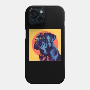 Mastiff in 80's Phone Case