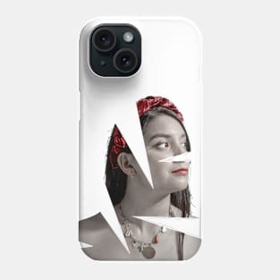 Woman in parts Phone Case