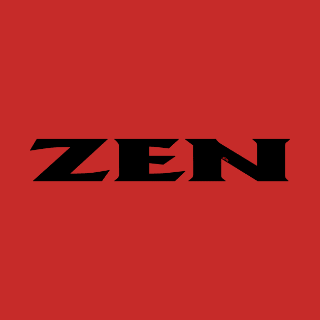 Zen black 2 (red sig) by SteamyR