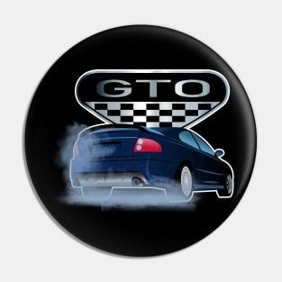 2006 Pontiac GTO Smokin' the Tires! FRONT LOGO Pin