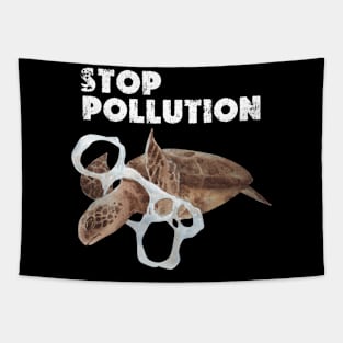stop pollution Tapestry