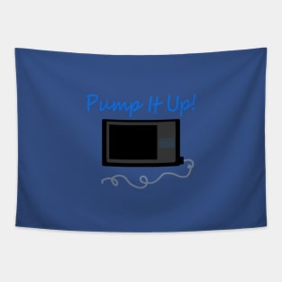 Pump It Up! Blue Tapestry