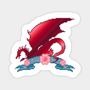 Dragon Age Pixel Art Magnet