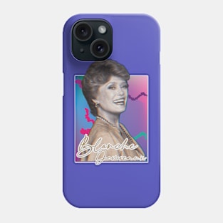 Blanche Devereaux // Golden Girls 80s Tribute Design Phone Case