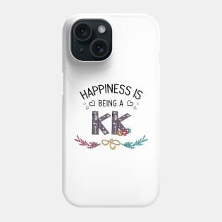 Happiness Is Being A Kk Wildflowers Valentines Mothers Day Phone Case