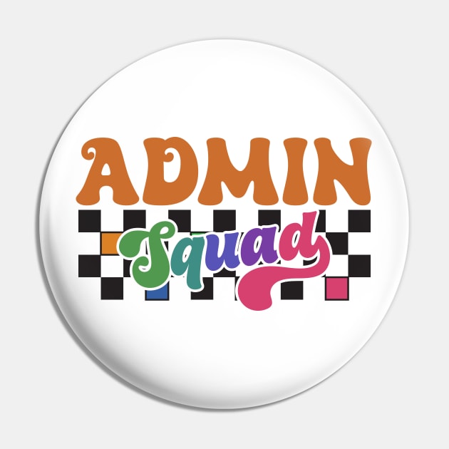 Admin squad Pin by Zedeldesign