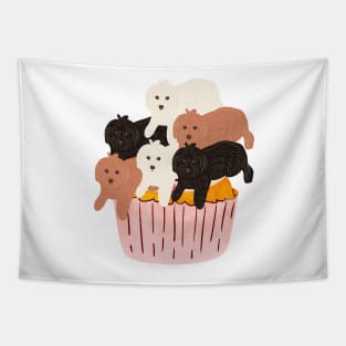 Pupcake Tapestry