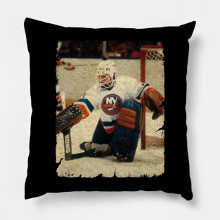 Billy Smith in New York Islanders, 1972 Pillow