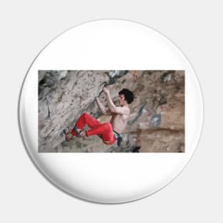 Adam Ondra Sending Painting Pin