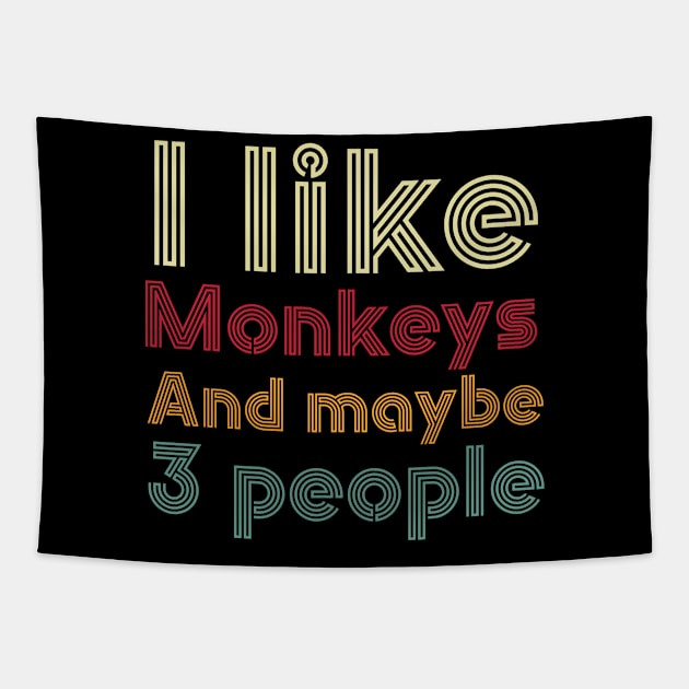 monkeys Tapestry by Design stars 5