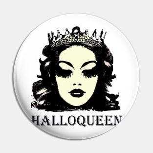 HalloQueen - Queen of Halloween Pin