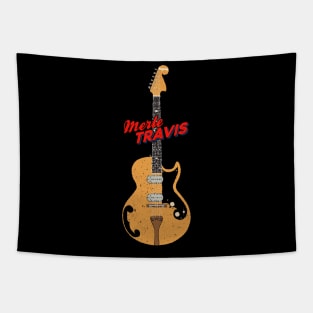 Merle Travis Hollow Body Bigsby Electric Guitar II Tapestry