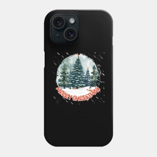 MERRY CHRISTMAS, LET IT SNOW,SNOWMAN Phone Case