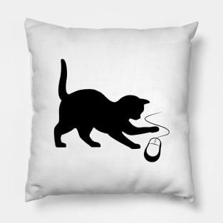 Cat and Mouse Game Pillow