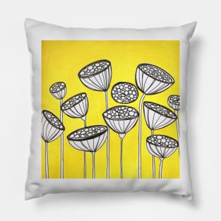 Lotus pods Pillow