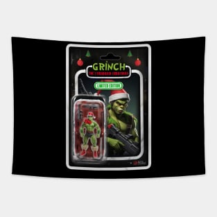 Fan Art Non-Official Grinch action figure design T-Shirt Tapestry