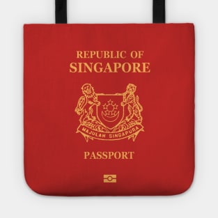 Singaporean passport Tote