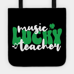 Lucky Music Teacher St. Patrick's Day Tote