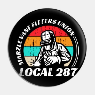 Marzle Vane Fitters Union Pin